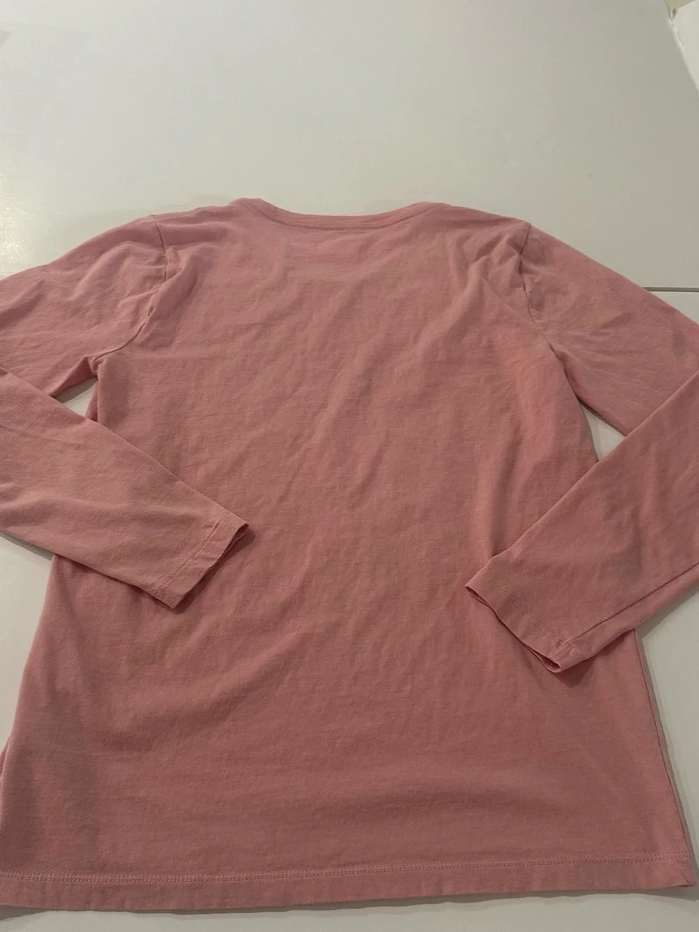 J. Crew Pink Long-Sleeve '12 Dogs of Christmas' Graphic Tee
